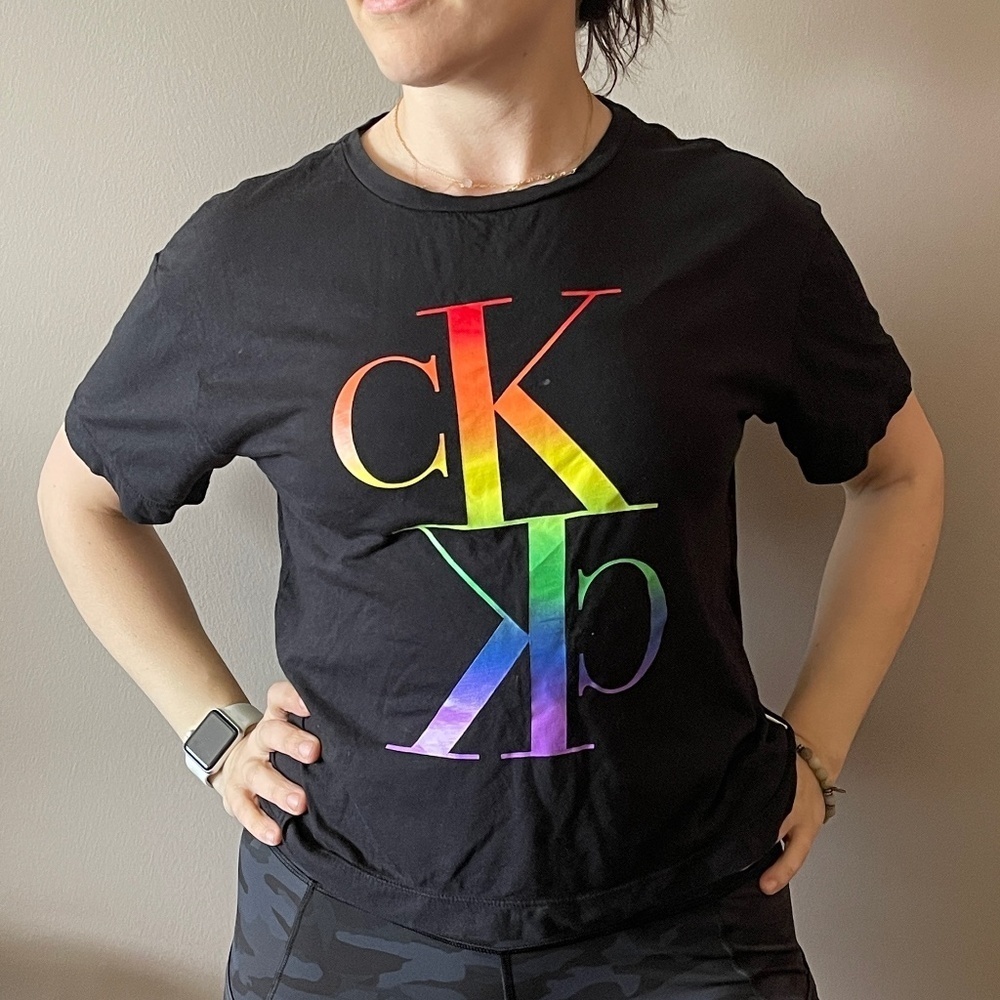 Women's Calvin Klein Jeans Crop Tee